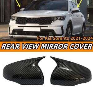 사이드미러M스타일 백미러 커버 사이드 미러 기아 호환 쏘렌토 MQ4 2021-2024 경적  자동차 액세서리