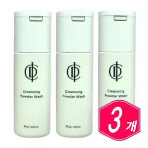 인셀덤 폼클렌징 엑티브 클린업 파우더 80g x 3개 대용량 세안 클렌져