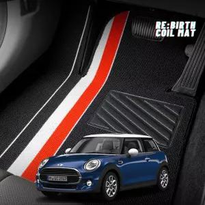 미니 쿠퍼 뉴코일 트랩 디자인 슬림 카매트 바닥 발판 발매트 (2세대 R56)