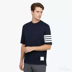 톰브라운 남성 반팔티셔츠 반팔티 MJS168G 07862 415