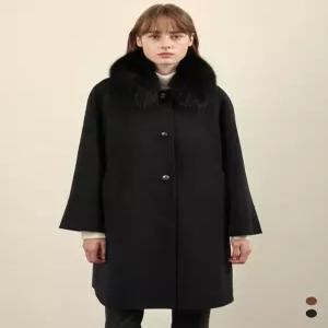 [올리비아로렌][올리비아로렌] 폭스퍼 핸드메이드코트VOPEA4WA421 (P003738543)