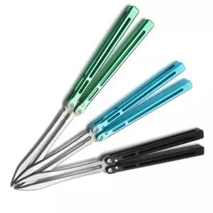 발리송 정찰 나이프 ST-679 카람빗 윙 연습용 폴딩 칼