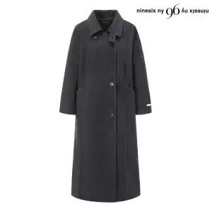 [롯데백화점]올앤선드리 핸드메이드 울 블렌드 롱 코트 (NP4JH013L0)