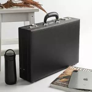 [하프클럽/]스퀘어 프레임 007가방 토트가방 출장 서류가방