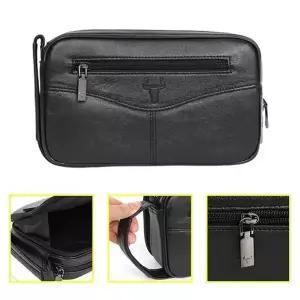 [하프클럽/]소가죽 맨즈백 클러치백 일수가방 손가방 남성백