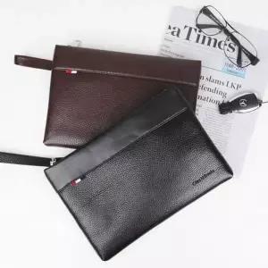 [하프클럽/]남자 외출용 미니 핸드폰 카드 지갑 손가방 클러치백