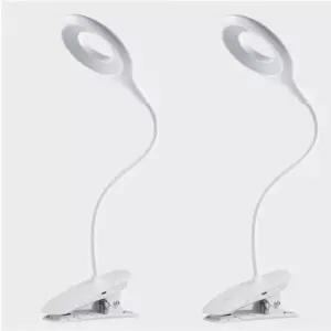 usb 충전식 무선 led스탠드 독서등 집게스탠드 미니 조명 인테리어 조명