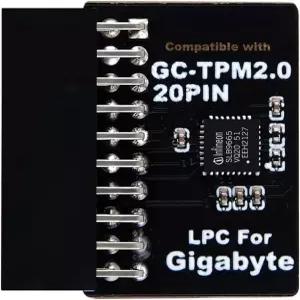 GC-TPM2.0과 호환되는 기가바이트 마더보드용 Infineon SLB9665가 탑재된 NewHail TPM2.0 모듈 LPC 20핀