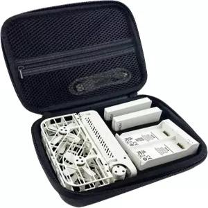 Hoverair X1 드론용 블랙 카메라 케이스 - 드론 충전기 배터리 2개 보관 가능 Hover 가방 스마트 및 휴대용