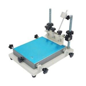 실크스크린 작업대 고정기 프린팅 장비 체인 SMD 단품 단색실크 블루 스몰사이즈