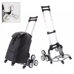 계단 시장 핸드 접이식 카트 캐리어 손수레 세바퀴/손구르마/운반/작업용/짐운반/사각/이동식