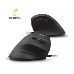 유선 버티컬 마우스 플레오맥스/게이밍/무소음/손목보호/노트북/컴퓨터/게임용/저소음/손목편한/데스크탑