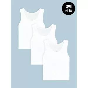 [하프클럽/]ZL 남아 주니어 아이스 메쉬 민소매 3매 세트