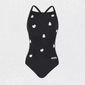 매장정품 아레나 ARENA 플러피2 선수 원피스 싱글크로스 스트랩백 A5SL1CO02 BLK 1391125