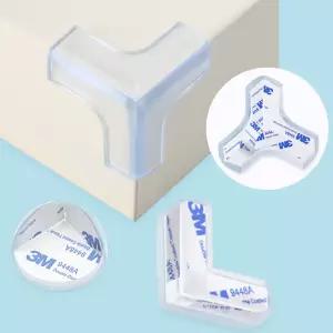 유아안전용품 가구 테이블 책상 식탁 코너 투명 모서리 보호대 가드 방지 쿠션 범퍼 3m T형 L형