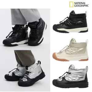 백화점정품 내셔널지오그래픽 키즈 앵글 부츠 주니어 공용 어린이 방한 패딩 운동화