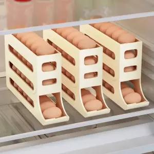 트레이 계란 슬라이딩 냉장고 보관함 자동 30구