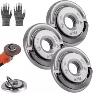 앵글 그라인딩 툴 플랜지 너트 퀵락킹 M14 그라인더 액세서리 퀵 릴리스 체인지 프리 디스크 교체 5/8-11