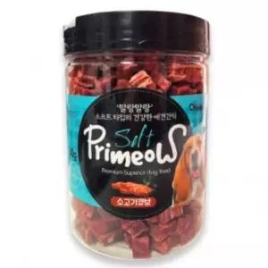 강아지 통 간식 개육포 져키 소고기큐브 200g 쫀드기/훈련/동결/고양이/치즈/건조/육포/맛있는