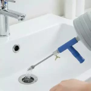 스프링 청소기 막힌 배수구뚫기