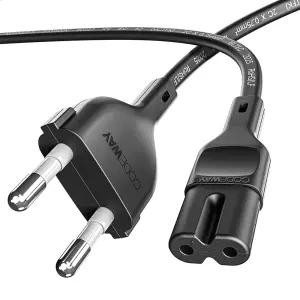 코드웨이 파워 케이블 AC 전원 코드 모니터 컴퓨터 2구 8자 연결 선 1.2m/1.8m/3m