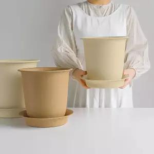 고급 인테리어 화분 2종 받침 세트/다용도/원예/식물/재배/꽃화분/포트/꽃포트/홈가든/홈가드닝/텃밭/실내