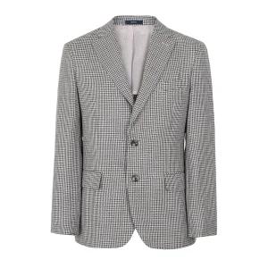 [바쏘옴므] 울 블렌디드 하운드투스 체크 자켓 (BSY1JS53A)