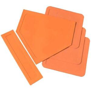 야구 홈 베이스 세트 휴대용 발판 투수판 플레이트