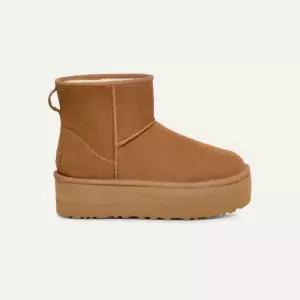 [백화점정품] 26년NEW 어그 UGG 공식[W] 25FW 스웨이드 레더 미니플랫폼 부츠 (클래식미니 플랫폼) 1665302
