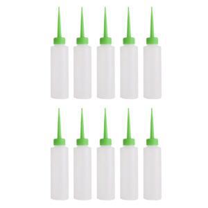 PVC기름통 200ml 10개세트 눌러쓰는 오일 소스 소분통