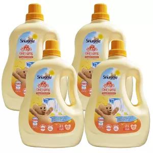 스너글 고농축 섬유유연제 실내건조 허거블 선샤인 본품 2L X4개