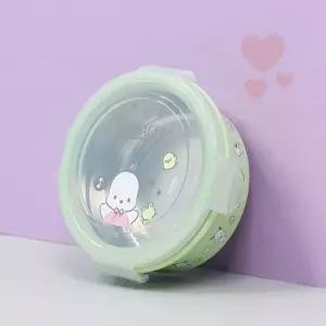 [포차코] 밀폐 원형 유치원도시락통 어린이도시락통