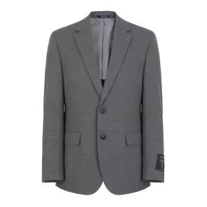 [바쏘옴므] 울 블렌디드 투톤 마이크로 자켓(WSY1JW13A)