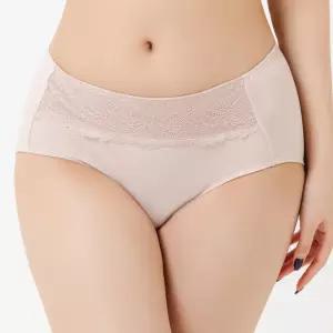 판도라 by 비비안 여성 맥시 팬티 여자 레이스 삼각 속옷 편한 면스판 부인용 PBP7130