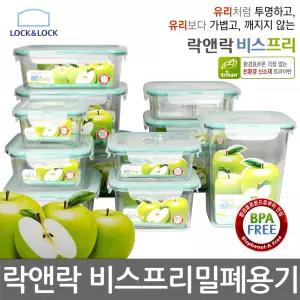 락앤락 비스프리밀폐용기 직사각 LBF571 4L 핸들