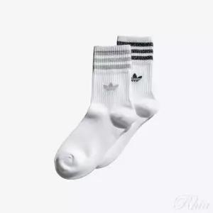 [아디다스] 미드 컷 글리터 크루 양말 2켤레 화이트 HC9561 150981414