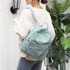 여행 백팩 미니 작은 여자 공항 베낭 코디 패션