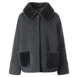 [롯데백화점]모라도 알파카무스탕다운자켓 MOW0JK530