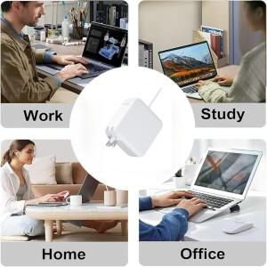 호환 맥북 Air 85W T/L-Tip 충전기 컴퓨터 어댑터와 호환 가능 13인치모델 A1424 A1398 A1151