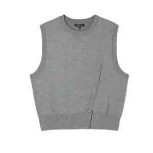 [랩][LAP] 단추 트임 라운드 베스트 AS1KV160 (P003754623)