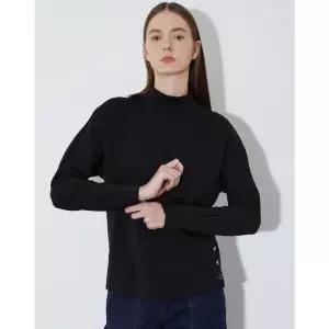 [올리비아로렌]하프넥 핀턱 탑 VOCAL4S1241