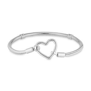 팔찌 599539C00 모멘트 하트 클로저 스네이크 여성팔찌