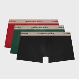 코데즈컴바인 CODES COMBINE 이너웨어 무드업 골드밴딩 드로즈 3PACK 스페셜 3610264 122696