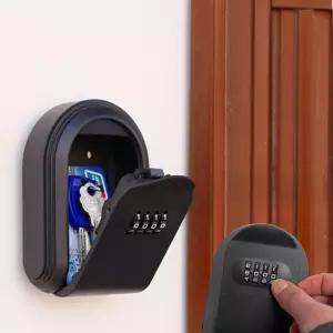 벽걸이 다이얼형 키박스 4자리 비밀번호 열쇠보관 나만의 안전공간 사무실 차키 수납함