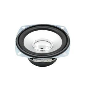 Tenghong 2pcs 3 인치 전체 범위 스피커 4Ohm 10W 78MM 사각형 휴대용 오디오 유닛 홈 시어터 DIY