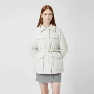 [롯데백화점]씨씨콜렉트 셔츠 카라 벨티드 라이트 다운 C254PSG802