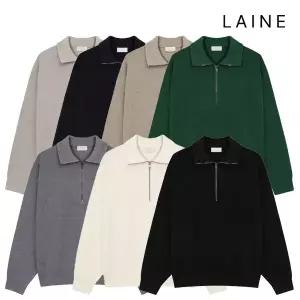 레인 하이넥 반집업 터틀니트 7종 택1