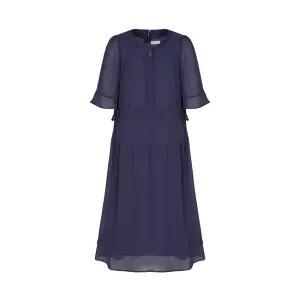 [올리비아하슬러]올리비아하슬러 시스루 쉬폰 슬리브 스트링 롱원피스_OHEMOP903