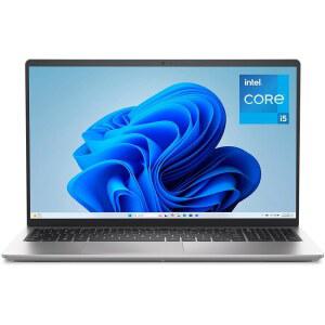 Dell 15 노트북 DC15250-15.6인치 FHD(1920x1080) 120Hz 디스플레이, 인텔 코어 i5-1334U 프로세서, 16GB DDR4 RAM, 512GB SSD, UHD 그래픽, 윈도우 11 홈, 온사이트 - 플래티넘 실버