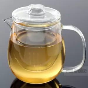내열 유리 티팟 600ML 차유리주전자 내열주전자 투명유리포트